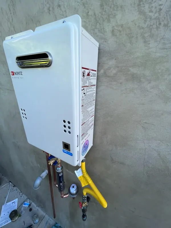 Tankless water heater installation for Landisville homes