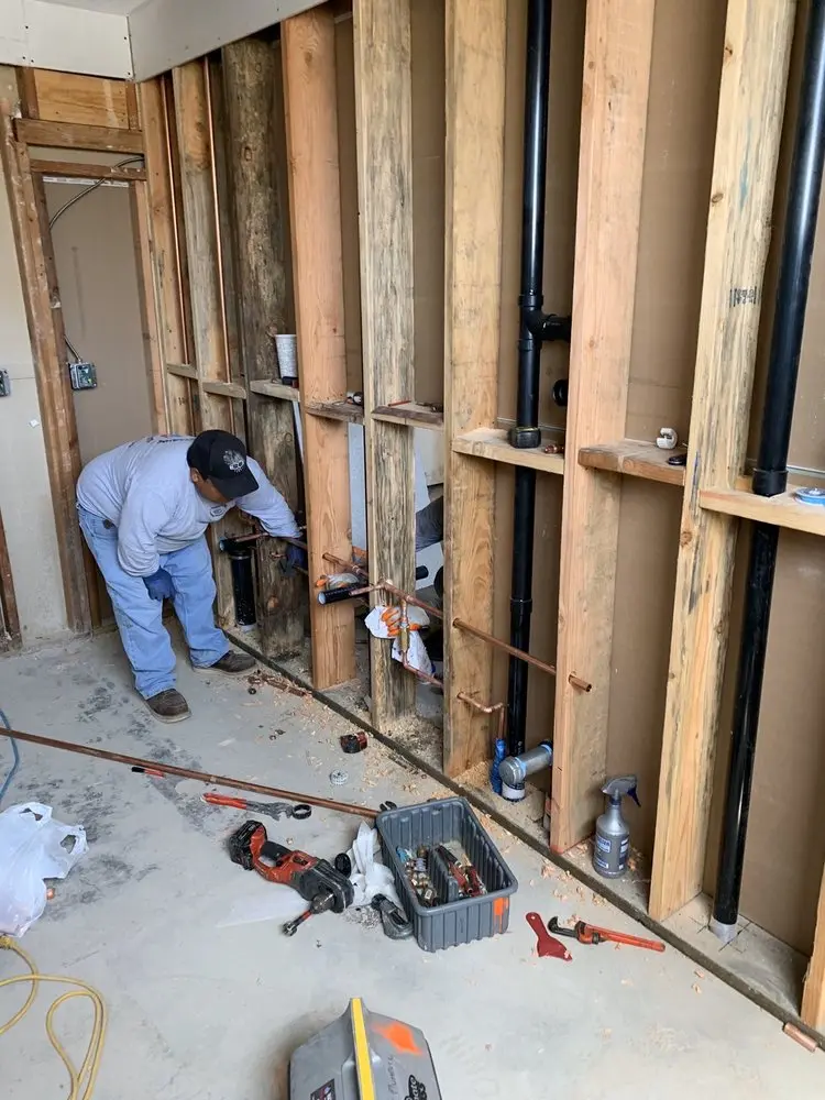 Commercial rough-in plumbing for Gas Line Repair in Landisville